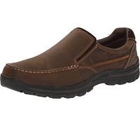 Skechers Braver Rayland, Mocassini Uomo, Brown Dark, 45.5 EU