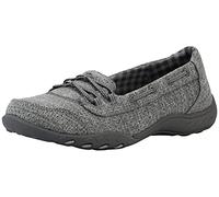 Skechers Breathe-Easy-Good Influence, Scarpe da Ginnastica Donna, Grigio, 38 EU