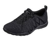 Skechers Breathe Easy - Infi Knity, Scarpe da ginnastica Donna, Nero, 36 EU