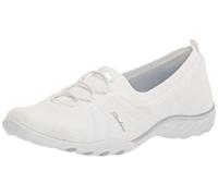 Skechers Breathe Easy-Piacere Facile, Scarpe da Ginnastica Donna, Bianco, 37.5 EU