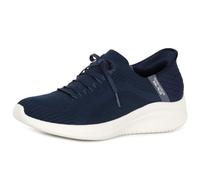 Skechers Brilliant Path, Ultra Flex 3.0 Percorso Brillante Donna, Navy Knit/Mint Trim, 41 EU