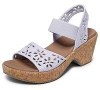 Skechers Brystol Beach Bliss Scarpe da donna, Lavanda, 9