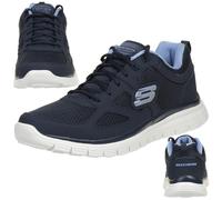 Skechers BURNS AGOURA Scarpe Fitness Sneaker Da Uomo NVY Blu