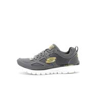Skechers Scarpe da ginnastica uomo Burns Agoura Carbone 43 EU