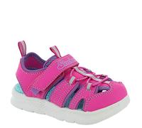 Skechers C-flex Sandal 2.0 Playful Trek, Sandali Gladiatore Bambine e ragazze, Pink Hot Pink Synthetic Lavender Trim, 35 EU