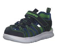 Skechers C-flex Sandalo 2.0 Heat Blast, Sandali da pescatore Bambini e ragazzi, Bordo Sintetico Blu Navy Royal Lime, 28 EU