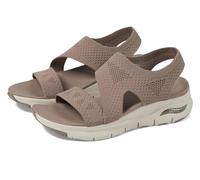 Skechers Cali, Arch Fit Giorno più LUMINO Donna, Mocha Knit, 43 EU
