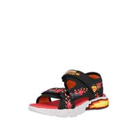 SKECHERS Calzatura aperta 'MEGA SPLASH' giallo / arancione / rosso / nero Bambini SKECHERS 35