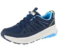 Skechers Switch Back Cascades, Interruttore A CASCATE Posteriore Donna, Tessuto Sintetico Blu Navy Trim, 35 EU