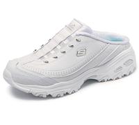 Skechers Cielo Luminoso, Sneaker alla Moda Donna, Bianco Argento, 40 EU Larga