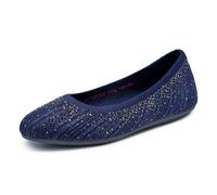 Skechers, Cleo 2.0 Glitzy Daze, da donna., Navy, 38 EU
