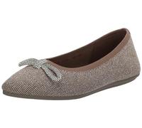 Skechers Cleo Point-Glizty Haze, Ballerine Donna, Moka, 37 EU
