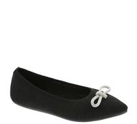 Skechers Cleo Point-Glizty Haze Ballerine da donna, nero, 37.5 EU