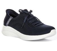 Skechers Ultra Flex 3.0 Brilliant Path, Scarpe da Ginnastica Donna, Navy Knit Mint Trim, 39 EU