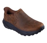 Skechers Conner-Rayne Mocassino Uomo, Cdb (Crazy Horse marrone scuro), 47.5 EU