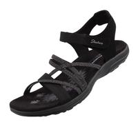 Skechers CONSIGLIO SANDALE DONNE REGGAE SLIM MEADOW GRAZER NERO, Nero , 36 EU