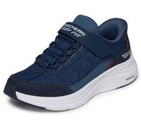 Skechers Scarpe da Ginnastica da Ragazzo Contour Foam Cozy Fit, Tessuto Blu Navy/Blu Sintetico/Finiture Rosse, Taglia 42
