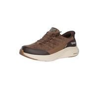 Skechers Contour Foam Cordelux, Scarpe da Ginnastica Uomo, Brown Corduroy/Pu, 43 EU