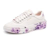 Skechers Cordova Classic Painted Flora Sneaker da Donna, Rosa, 38.5 EU