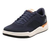 Skechers Uomo Relaxed Fit: Corliss - Dorset Sneaker in Blu Navy Blue, Taglia 42.5, Vegan, Lavabile in lavatrice