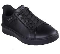 Skechers Court Break-Double Vented Hands Freee Slip-ins Sneaker da uomo, Nero/nero, 45 EU