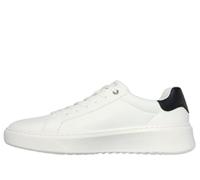 Skechers, Sneaker Suit Court Break Uomo, Bianco Duraleather, 46 EU