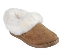 Skechers Cozy Campfire Winter Nights, Pantofole Donna, Chestnut Microfiber/Faux Fur, 41 EU