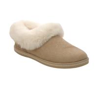 Skechers Cozy Campfire Winter Nights, Pantofole Donna, Sand Microfiber/Faux Fur, 38 EU
