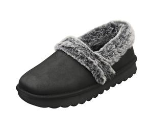 Skechers Cozy Up Donna Black Scarpe Senza laccio - 37 EU