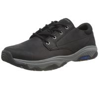 Skechers Craster Fenzo, Scarpe Casual Uomo, Black Leather, 44 EU