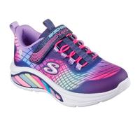 Skechers Cruisers-Rainbow Reflection 303722l - Tennis da bambina, Blu marino/Multicolore, 23.0 cm