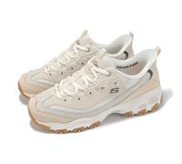 Skechers D Lites-Smooth Nostalgia Natural Taupe White Women Casual 150537-NTTP