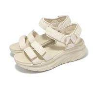 Skechers D Lux Walker-Going-Out Vibes Natural Women Strap Sandal 119828-NAT