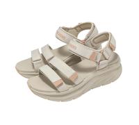 Skechers D Lux Walker Sandal Taupe Women Strap Casual Sandal 119826-TPE