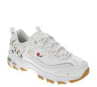 Skechers Da donna D'Lites-Spring Bloom, bianco, 10
