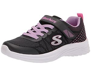 Skechers Danzatrice Da Sogno Radiant Rogue, Scarpe da ginnastica Bambine e ragazze, Nero, 32 EU