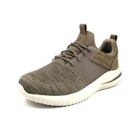 Skechers Delson 3.0 Cicada, Scarpe da ginnastica Uomo, Beige Khk, 39.5 EU