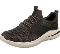 Skechers Delson 3.0 Cicada, Scarpe da ginnastica Uomo, Verde Olv, 47.5 EU