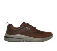 Skechers Delson 3.0 - Glavine (pelle marrone scuro) Scarpe da uomo 44