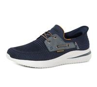 Skechers Mocassino Uomo Delson 3.0-Roth Vegan Marina Militare 43 EU