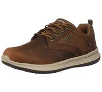 Skechers Delson Antigo, Scarpe Oxford Uomo, Marrone Brown Cdb, 47.5 EU