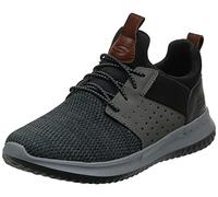 SKECHERS Sneaker bassa 'Delson Camben' marrone / color fango / grigio chiaro / nero, Taglia 44