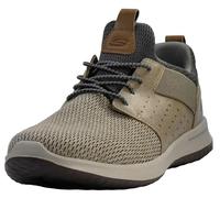 Skechers Delson-Camden - Sneaker da uomo con vestibilità classica, Talpa, 8.5 X-Wide