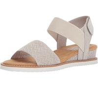 Skechers Desert Kiss, Sandali Donna, Bianco Sporco, 39 EU