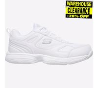 Skechers Dighton Bricelyn Memoria Schiuma Donna Sicurezza Lavoro Scarpe Bianco