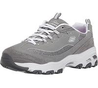 Skechers D'lites-biggest Fan-11930, Scarpe da ginnastica Donna, Grigio, 36.5 EU