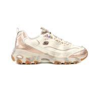 Skechers D'Lites, Scarpe da Ginnastica Donna, Naturale, 38.5 EU