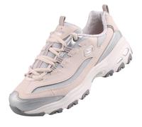 Skechers D'Lites Chromatic - Sneaker da donna, argento naturale, 41 EU