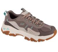 Skechers Donna D'Lites Hiker Sneaker in Cioccolato/Ocra, Taglia 41