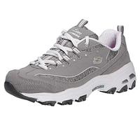 Skechers D'lites Me Time-11936, Sneakers Donna, Grigio Grey Gyw, 38 EU